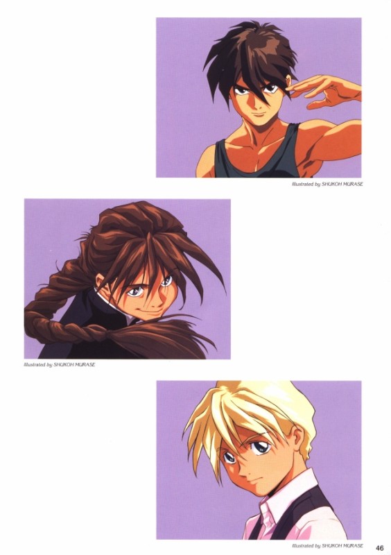 Otaku Gallery  / Art Books / Gundam Wing - Memorials II (The Legend Of Forever) / 047.jpg